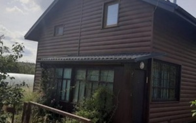 Монтаж металлического сайдинга Альтер - Корабельный брус - Дуб темный