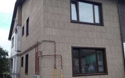 Отделка фасада панелями Vox SOLID Brick Regular Exeter