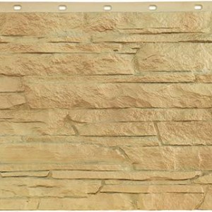 Цокольный сайдинг FineBer - Скала Бежевый