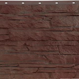 Цокольный сайдинг FineBer - Скала Жёлто-коричневый