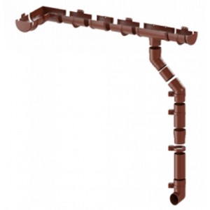 Желоб водосточный Docke DACHA Зеленый