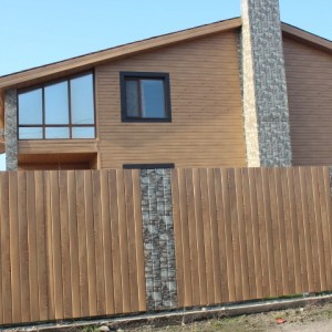 Сайдинг МеталлПрофиль Корабельная доска Клен Глянцевый