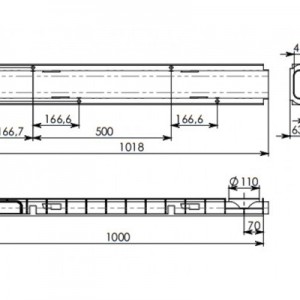 Пластиковые лотки Gidrolica Standart