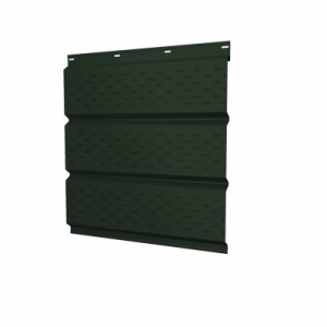 Софит Grand Line Хромовая зелень с полной перфорацией 0,5 Satin