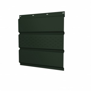 Софит Grand Line Темно-зеленый центральная перфорация 0,5 GreenCoat Pural Matt