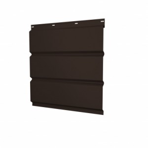 Софит Grand Line Темно-коричневый без перфорации 0,5 GreenCoat Pural