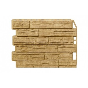 Фасадная панель Holzplast Скол Золотой песок