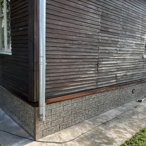 Цоколь-Ю-пласт Stone House Сланец бежевый