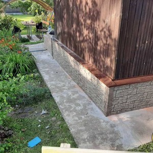Цоколь-Ю-пласт Stone House Сланец бежевый