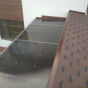 Выполнен монтаж веранды сайдингом нашей компании