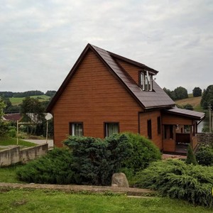 Отделка фасада панелями Vox Max 3 дуб золотой 150 м²