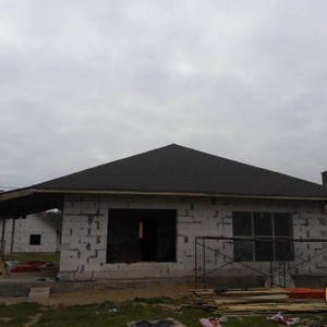 Монтаж 300м2 мягкой кровли