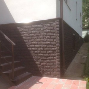 Монтаж цокольного сайдинга Альта-Профиль Фагот Чеховский 70м2