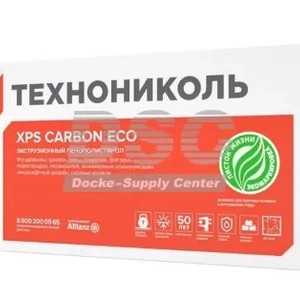 Утеплитель XPS ТЕХНОНИКОЛЬ CARBON ECO 1180х580х50, L-кромка