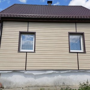 Монтаж сайдинга Timberblock ясень золотистый