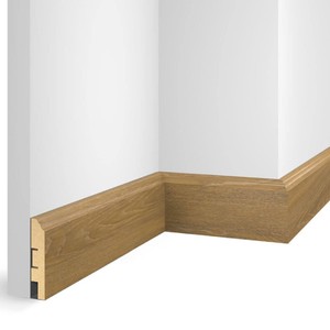 Плинтус Cosca Decor NanoFlex ЕP07 Дуб Венский 80x16x2400 мм