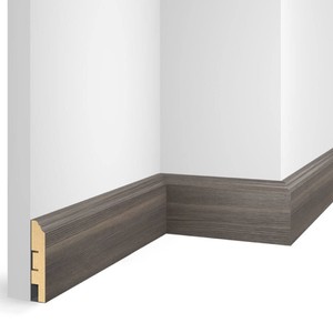 Плинтус Cosca Decor NanoFlex ЕP07 Дуб Деревенский 80x16x2400 мм