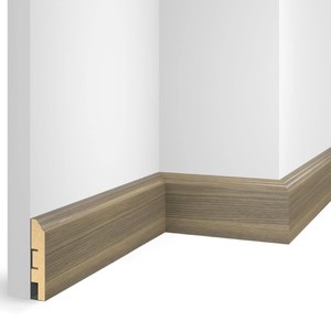 Плинтус Cosca Decor NanoFlex ЕP07 Дуб Классический 80x16x2400 мм