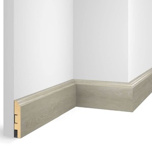 Плинтус Cosca Decor NanoFlex ЕP07 Дуб Светлый 80x16x2400 мм