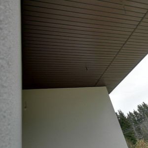 Монтаж софитов Ю-Пласт коричневый