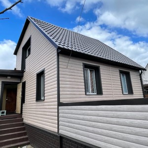 Замена старого ондулина на металочерепицу