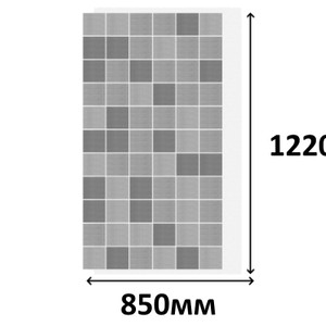 Фасадная система АМК Мозаика Однотонный цвет 402